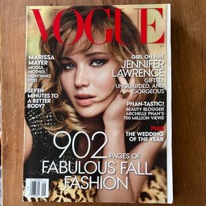 Vogue 2013 Issue featuring Jennifer Lawrence
